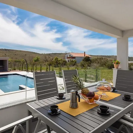 Sunset Bay - Amazing View And Large Heated Pool Villa Ljubac (Zadar)
