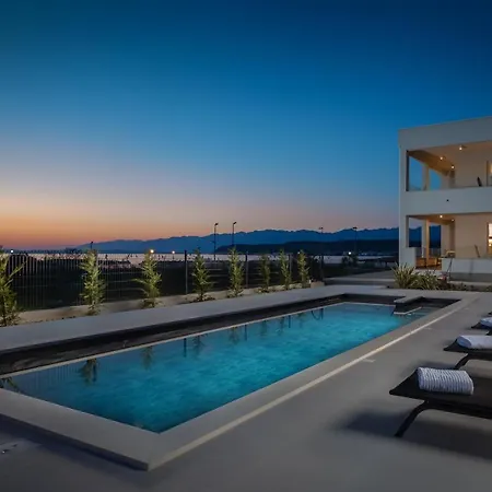 Sunset Bay - Amazing View And Large Heated Pool Villa Ljubac (Zadar)