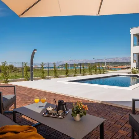 Sunset Bay - Amazing View And Large Heated Pool Villa Ljubac (Zadar)